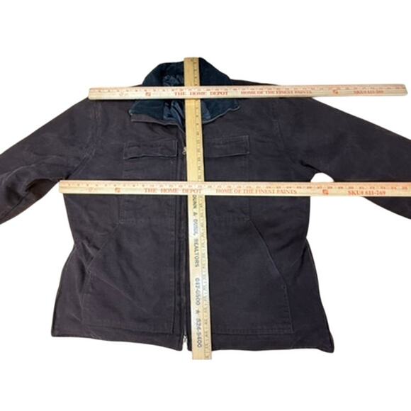 "MSI" Mens VTG Barn Coat SZ L Some Rust On Snaps Chore Thinsulate PLZ READ!!!! - Picture 4 of 16